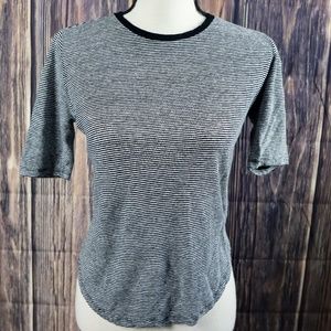 Who What Wear black and white striped top